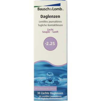 Daglenzen -2.25 Bausch &amp; Lomb 30st