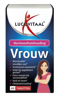 hormoonhuishouding vrouw Lucovitaal 60tb