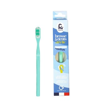 Toothbrush medium water green Lamazuna 1st