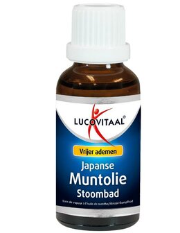 Japanse muntolie stoombad Lucovitaal 30ml