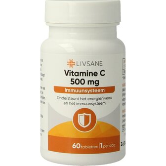 Vitamine C 500mg Livsane 60tb